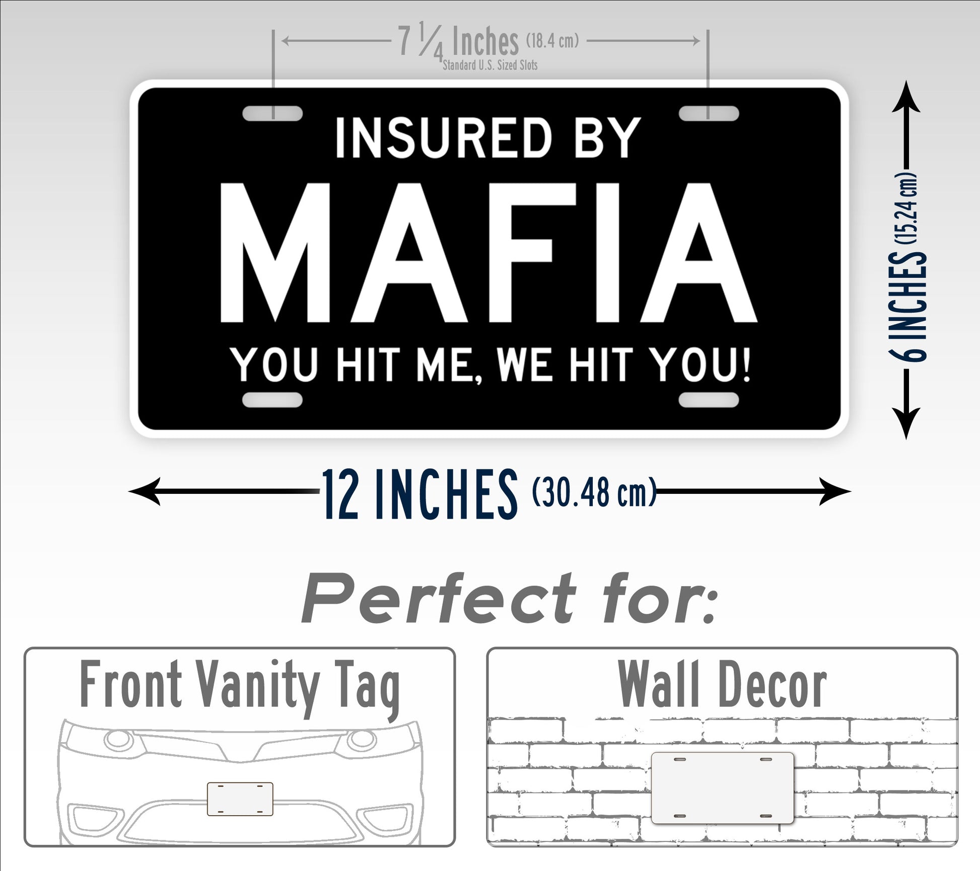 Plaque décoration Vintage gangster - Plaque deco en metal pour mur gangster Plaque décoration Vintage gangster - Plaque deco en metal pour mur gangster