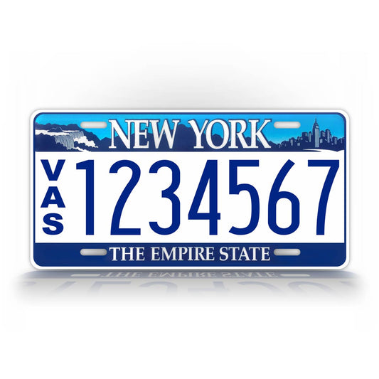 New York VAS Ambulance Replica License Plate