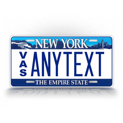 New York VAS Ambulance Replica License Plate