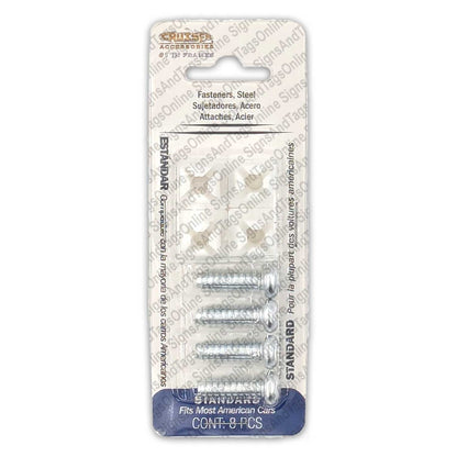 License Plate Mounting Screws
