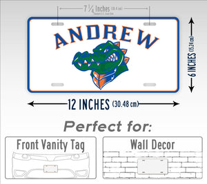 Custom Florida Gator Personalized License Plate