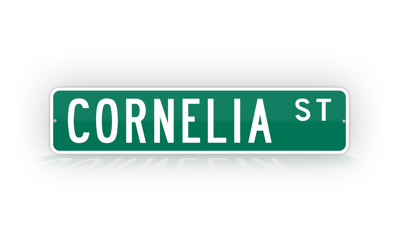 Cornelia St Sign