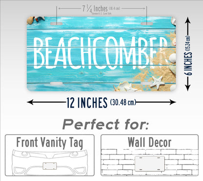 Beachcomber License Plate