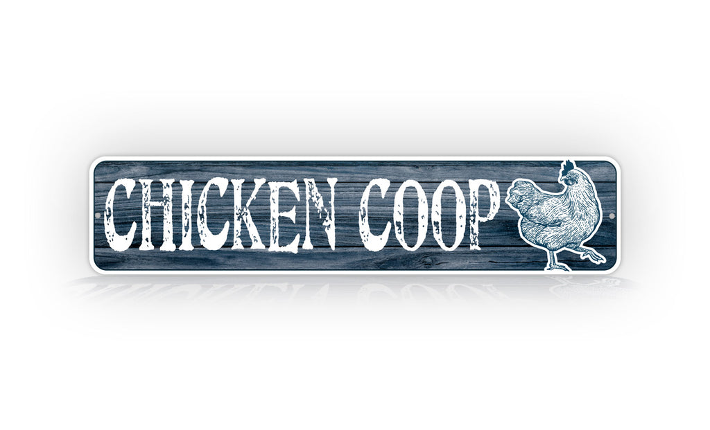 Chicken Coop Farm Wood grain Sign