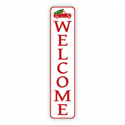 Welcome Christmas Holiday Sign