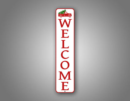 Welcome Christmas Holiday Sign