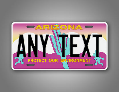 Novelty Arizona Protect Our Environment 6x12 License Plate