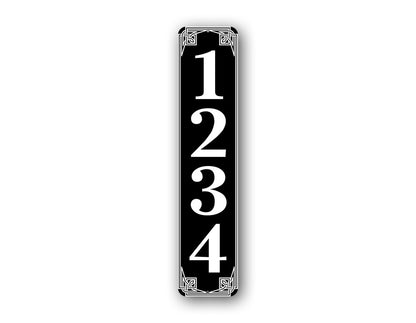 Custom Numbers Address Sign