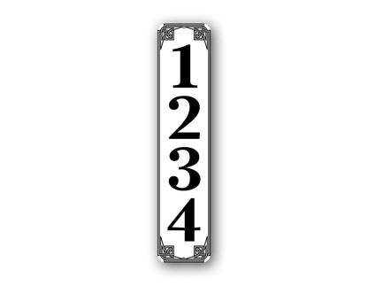 Custom Numbers Address Sign