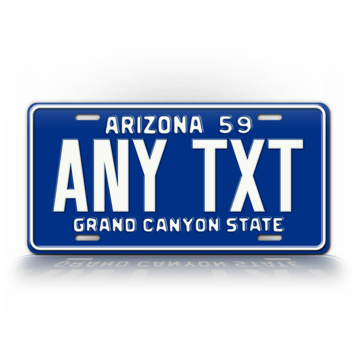 Custom 1959 Vintage Arizona Grand Canyon State Novelty Personalized License Plate