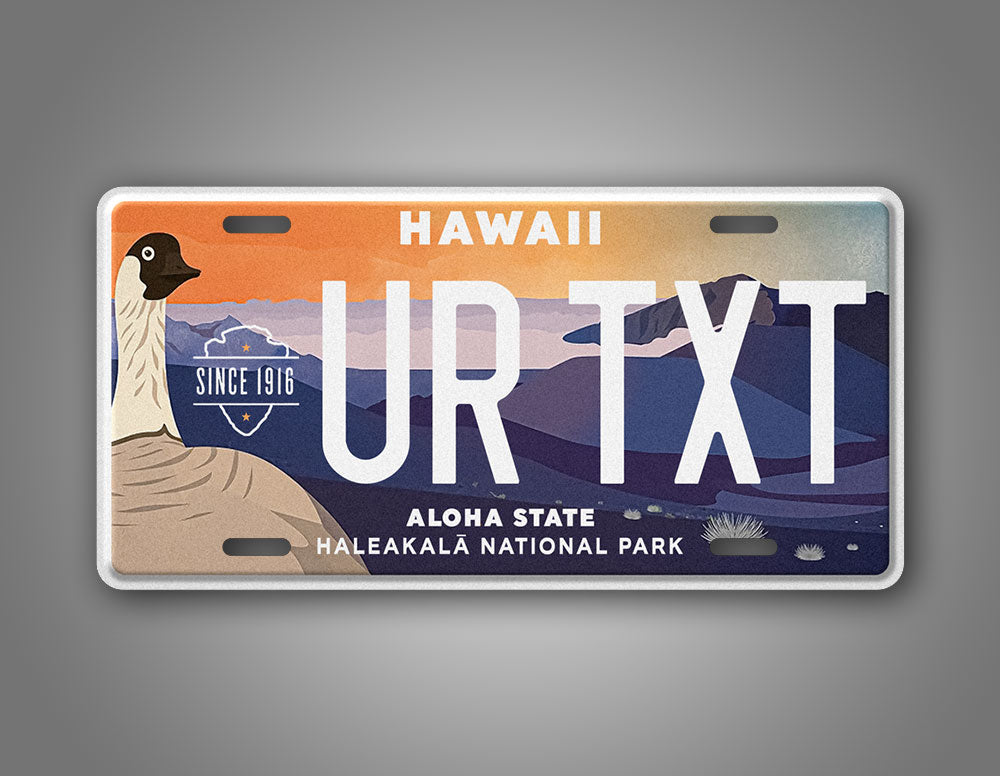 Personalized Hawaii Haleakala National Park Custom License Plate