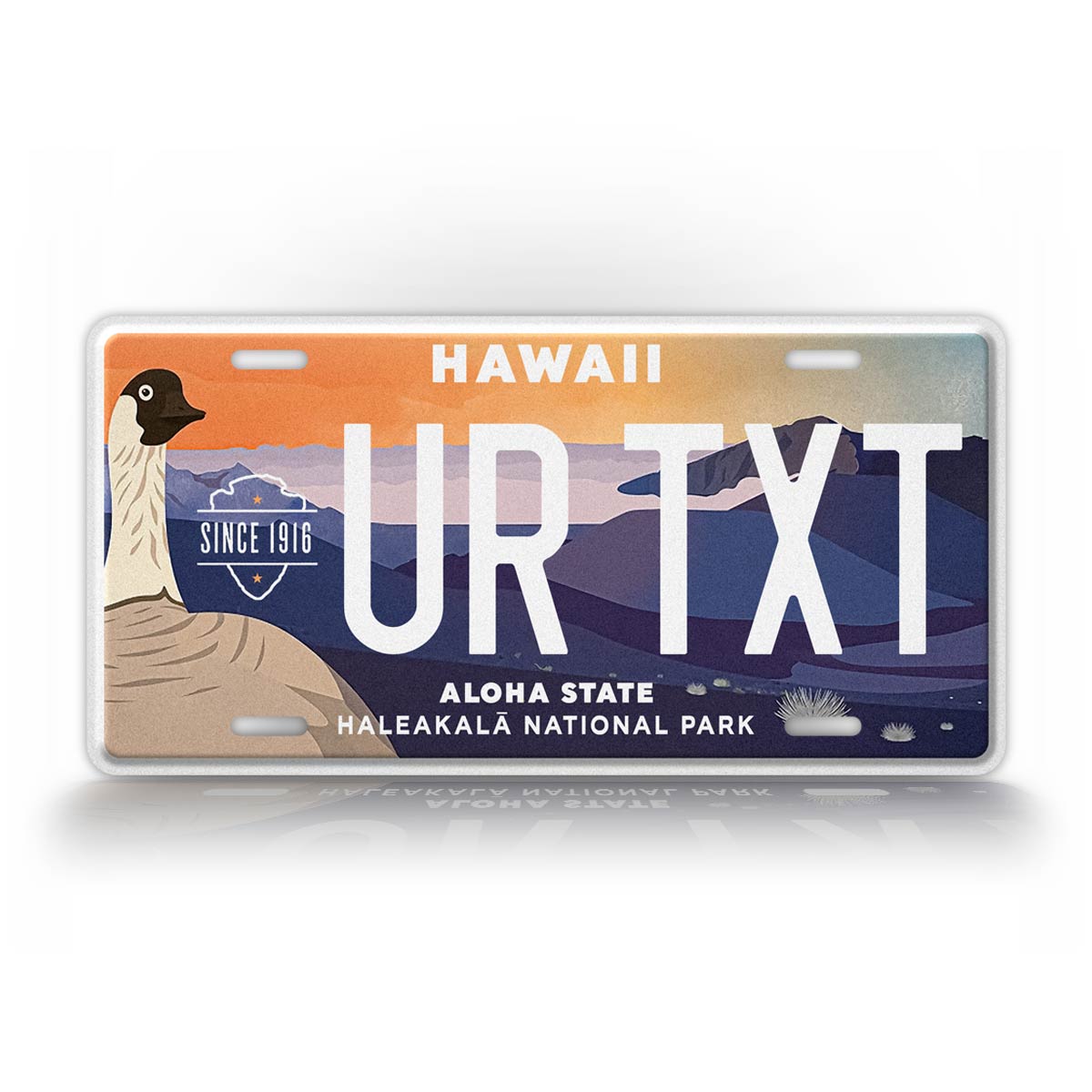 Personalized Hawaii Haleakala National Park Custom License Plate