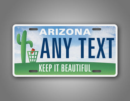 Arizona Keep It Beautiful Custom License Plate