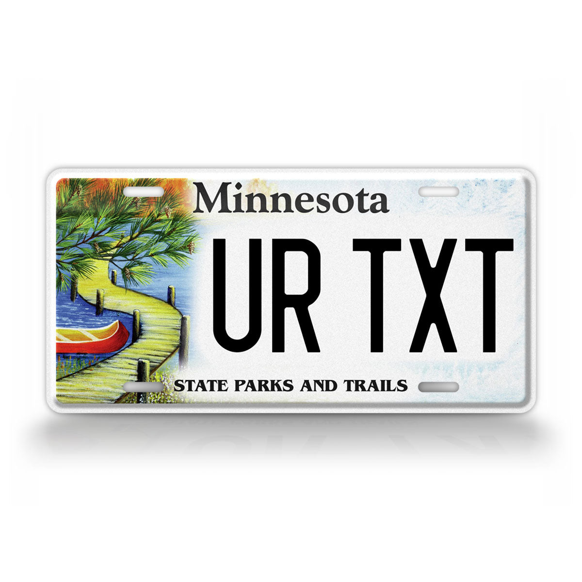 Personalized Minnesota State Parks and Trails Custom License Plate
