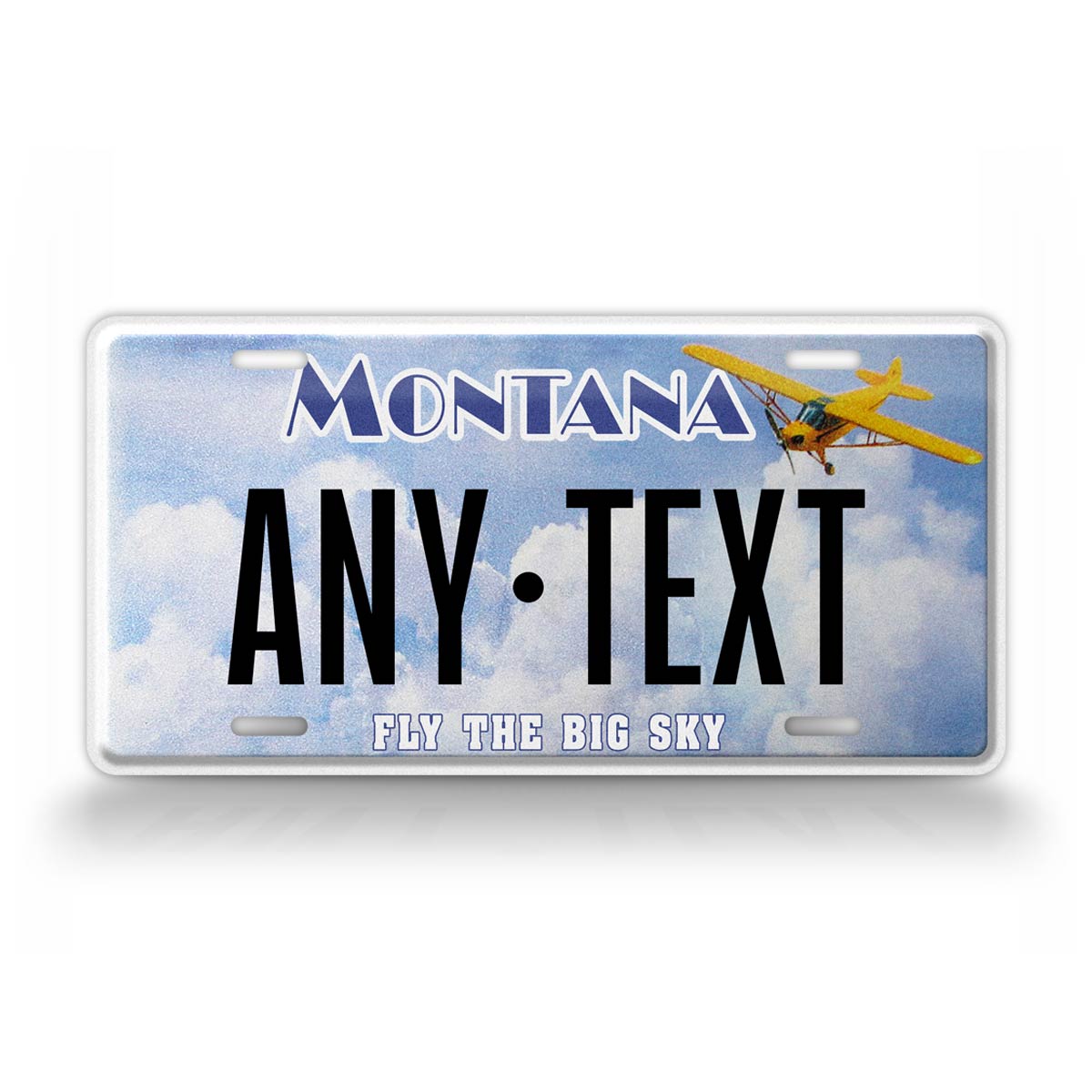 Custom Montana "Fly the Big Sky" State License Plate