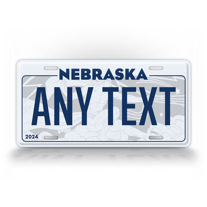 Custom 2023 Nebraska Novelty Personalized License Plate