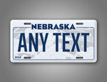 Custom 2023 Nebraska Novelty Personalized License Plate