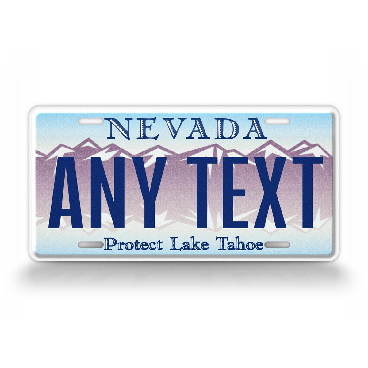 Custom Nevada Protect Lake Tahoe 1998 License Plate