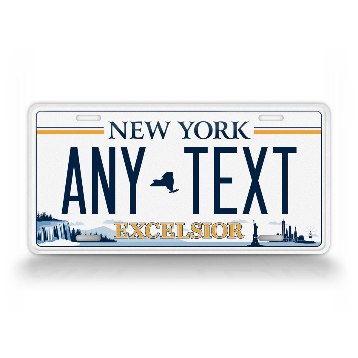 Personalized New York Excelsior Custom License Plate