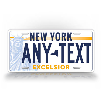 New York Voting Option Custom Novelty License Plate