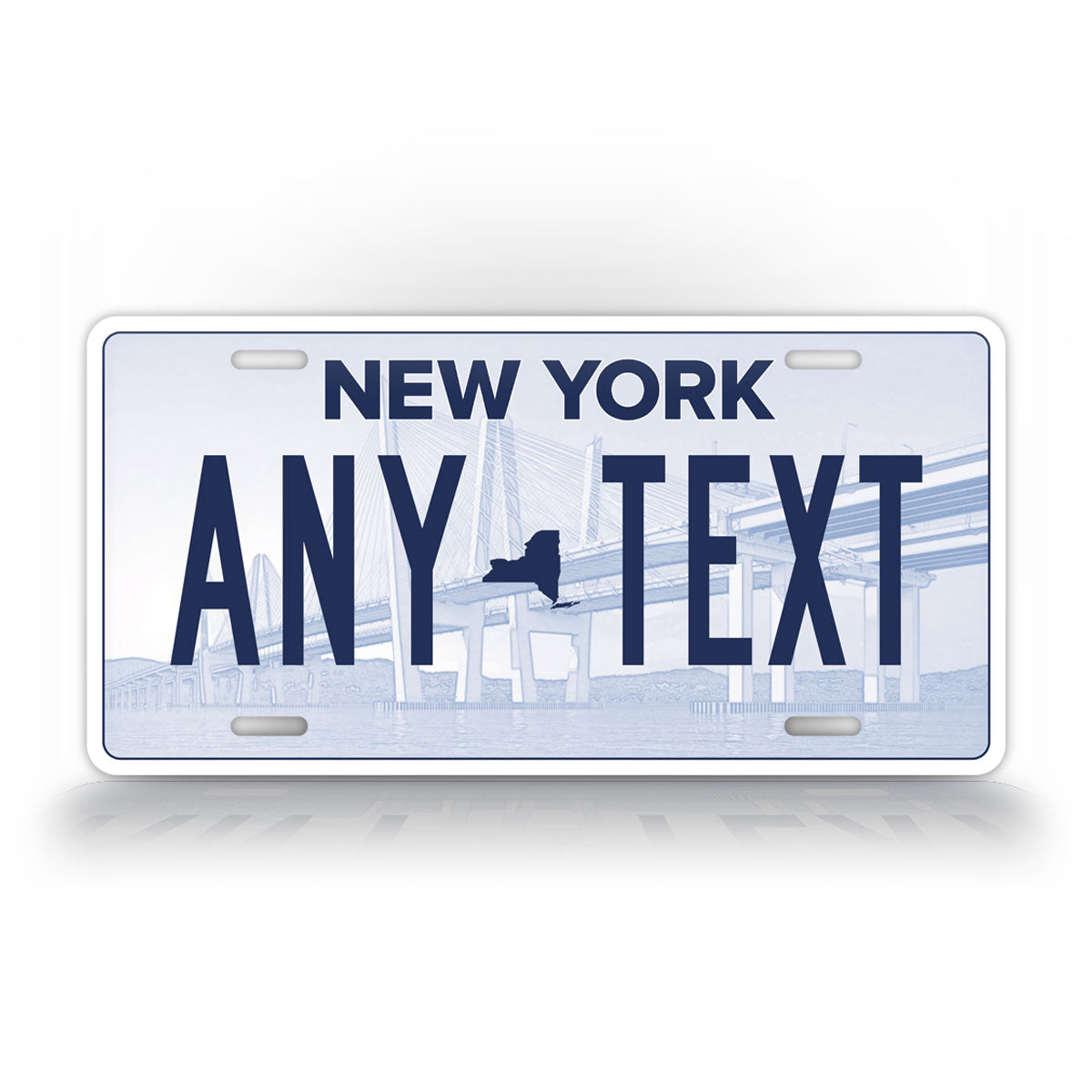 New York Voting Option Custom Novelty License Plate