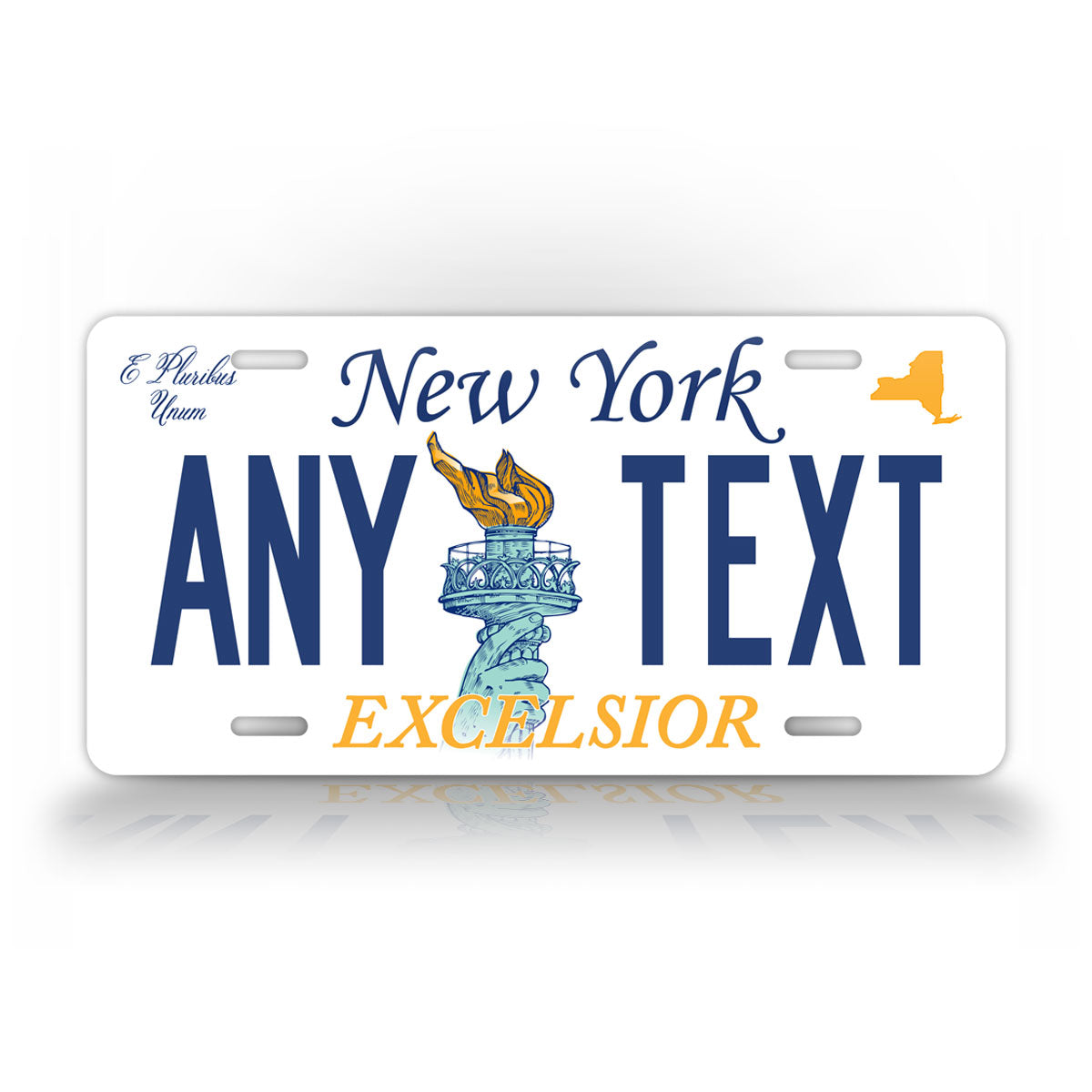 New York Voting Option Custom Novelty License Plate