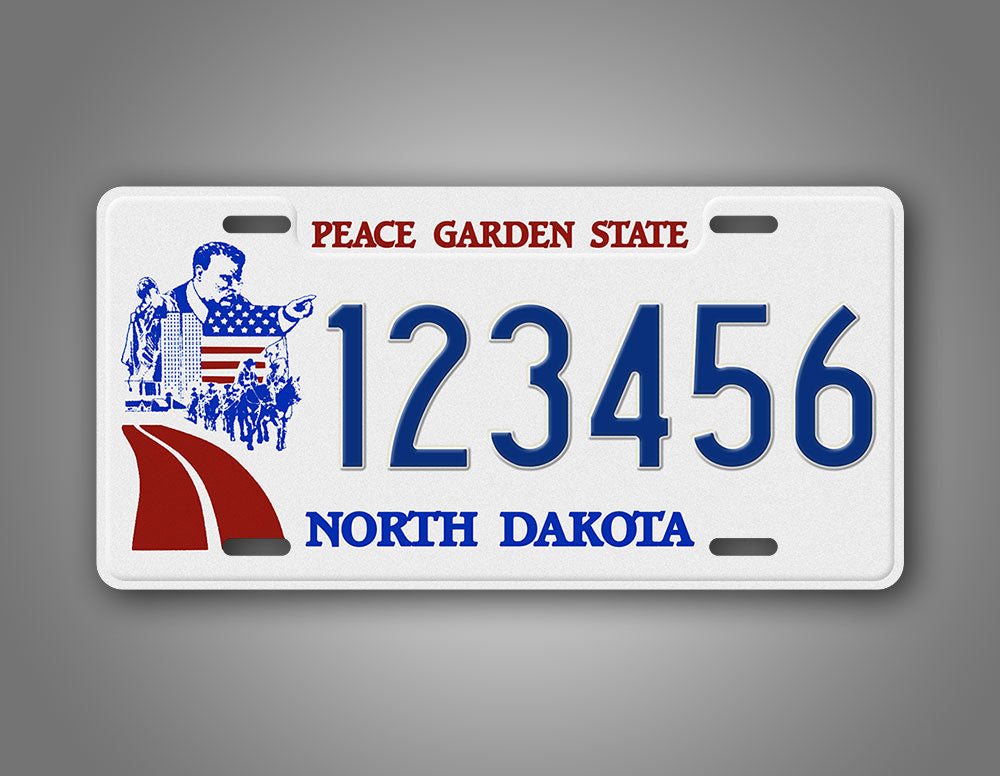 Personalized North Dakota 1984 1988 Novelty License Plate