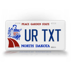 Personalized North Dakota 1984 1988 Novelty License Plate