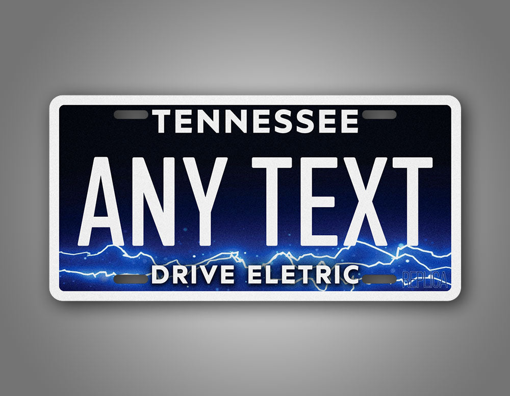 Tennessee Drive Electric Personalized License Plate