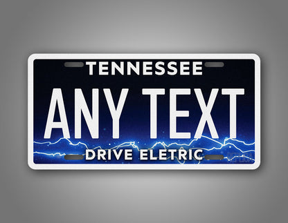 Tennessee Drive Electric Personalized License Plate