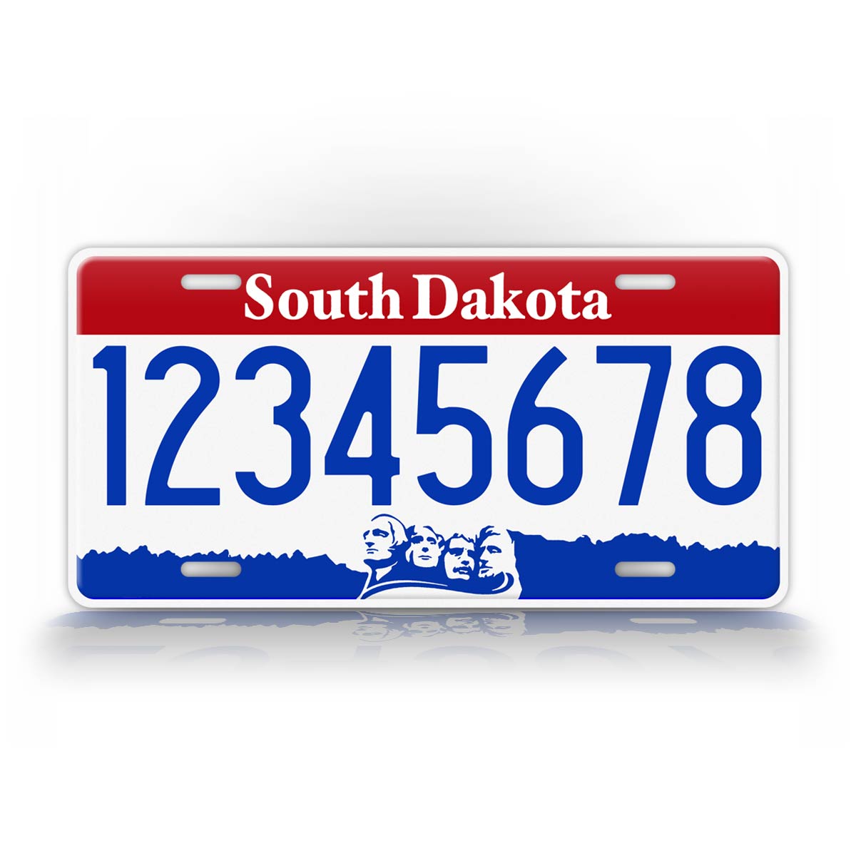 Custom 2000 2003 South Dakota License Plate