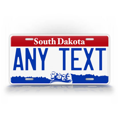 Custom 2000 2003 South Dakota License Plate