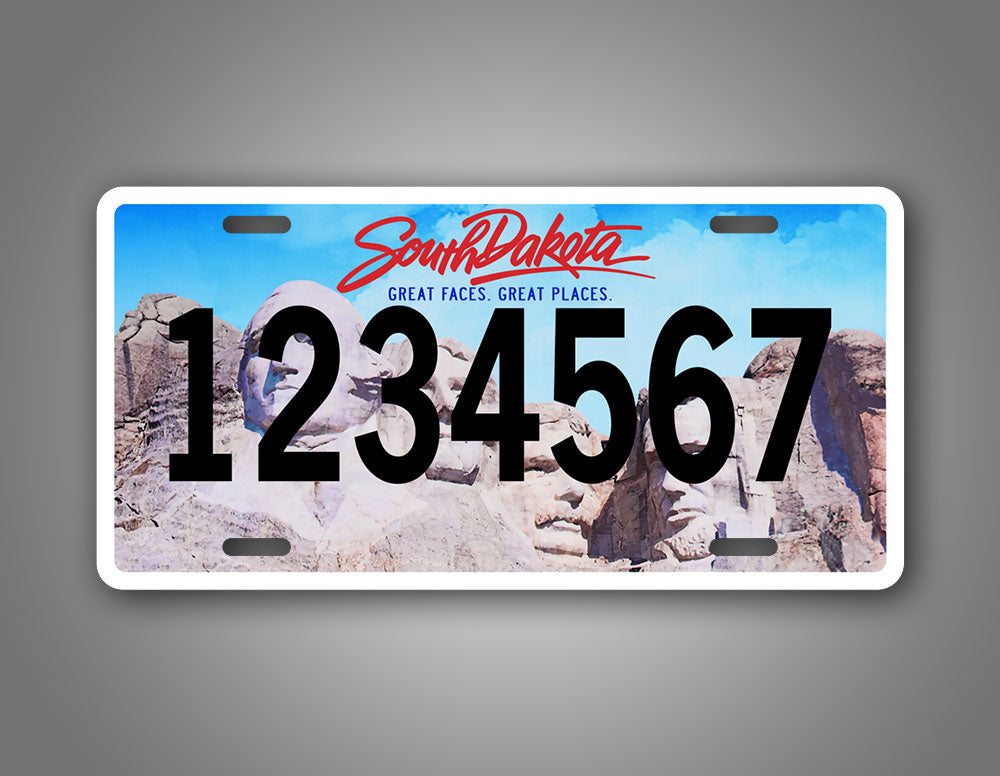 Personalized South Dakota State Custom Novelty License Plate