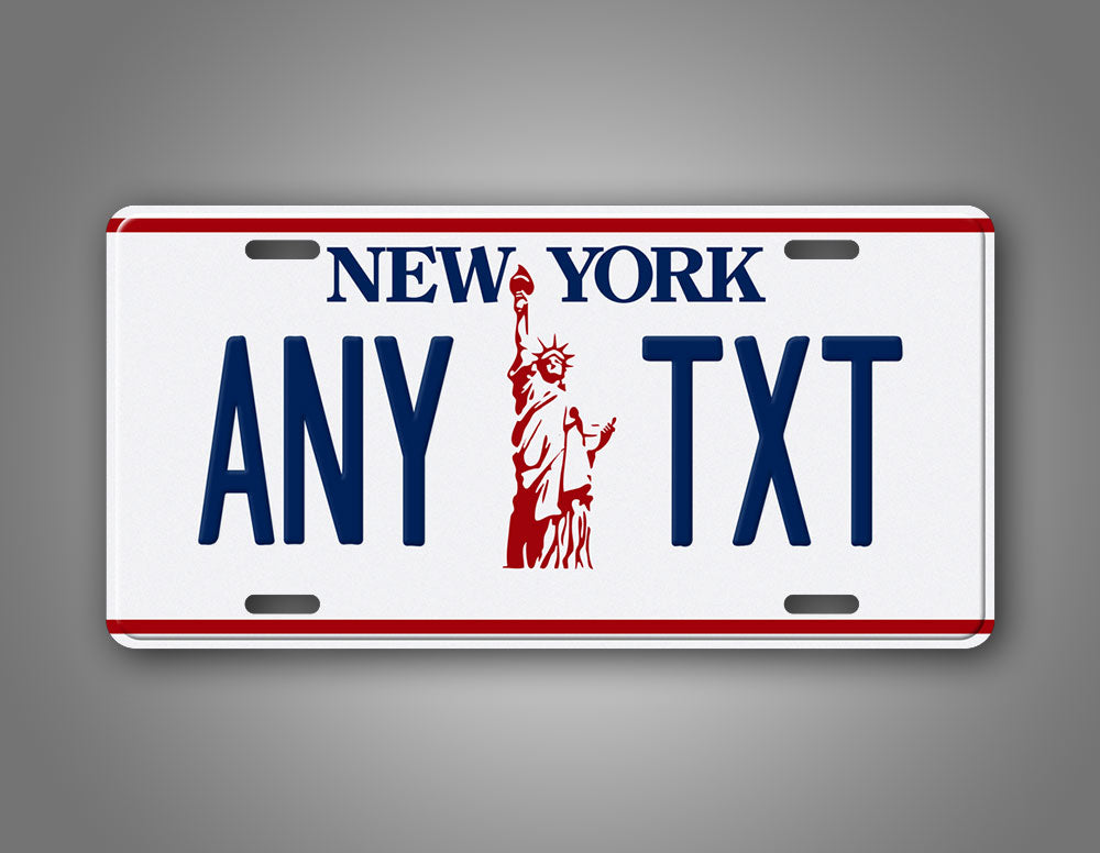 New York Statue of Liberty License Plate