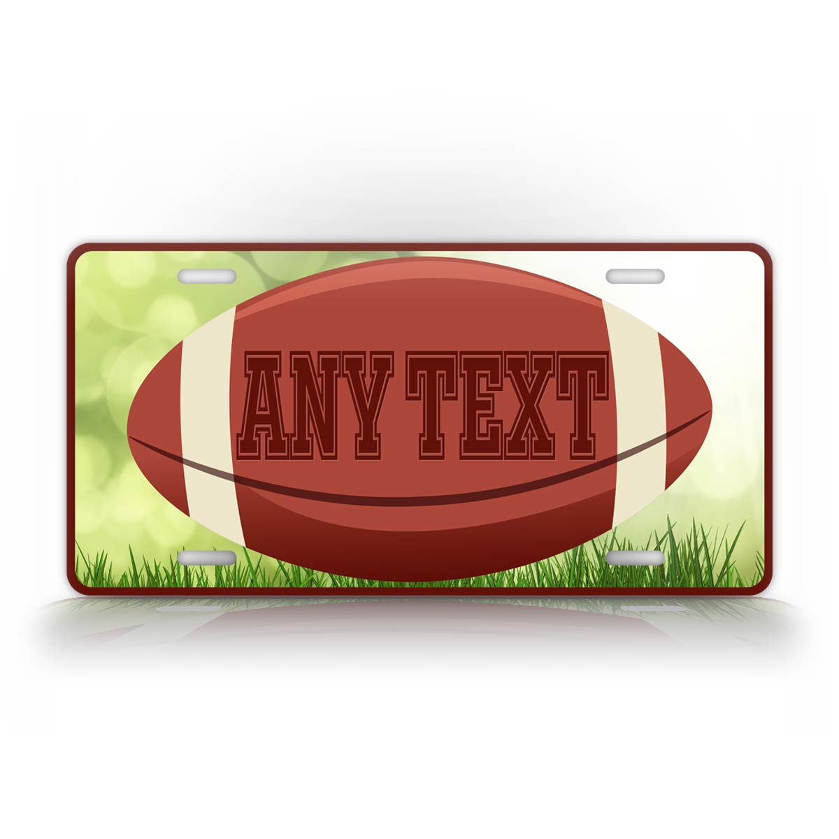 Novelty Football Custom 6x12 License Plate