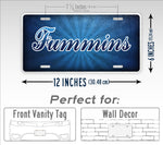 Fummins Diesel Truck License Plate