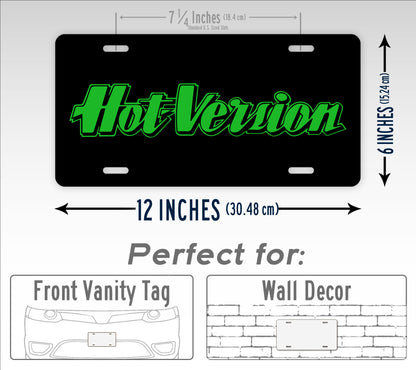 Hot Version JDM Racing License Plate