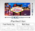 Welcome To fabulous Las Vegas Nevada Photo License Plate