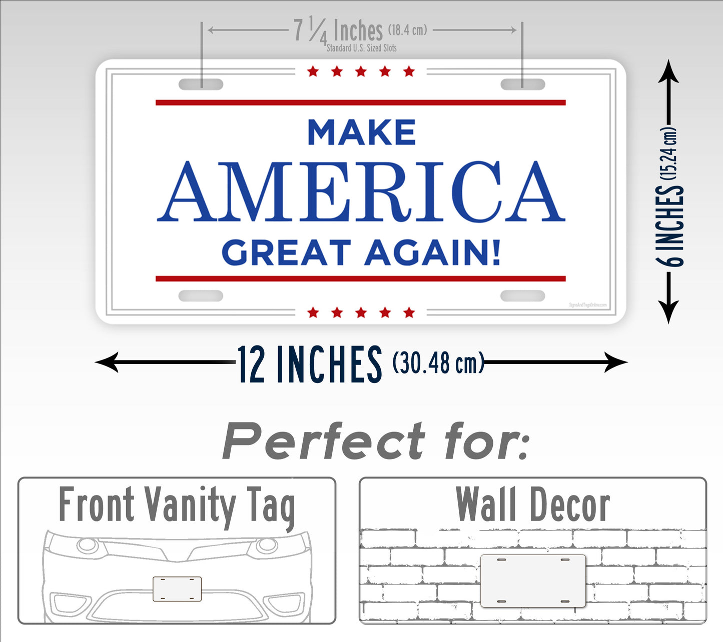 MAGA Make America Great Again License Plate