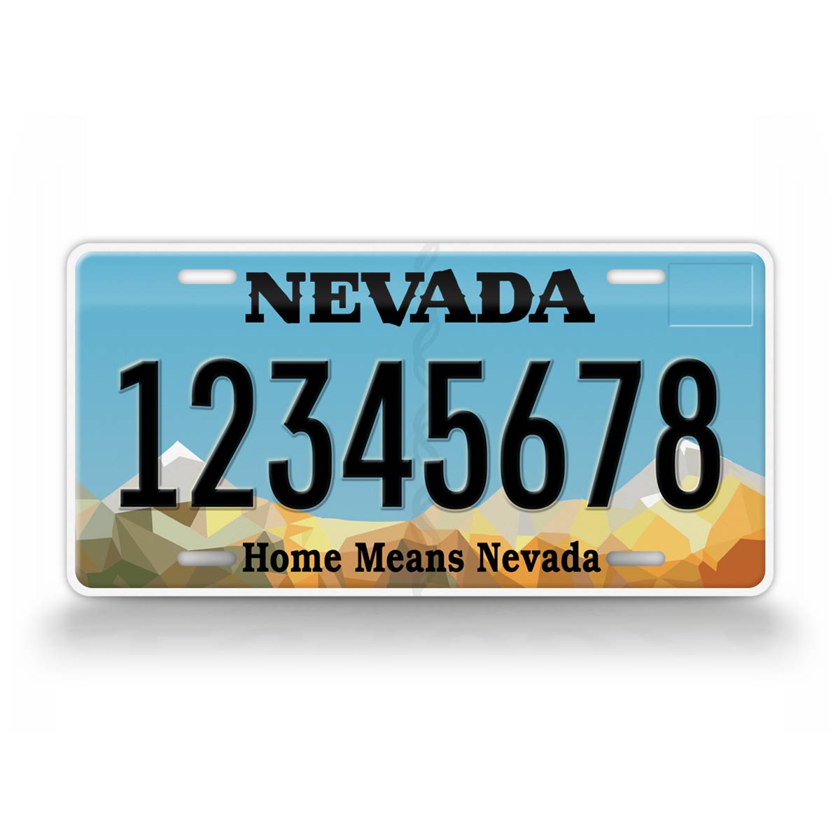 Personalized Nevada State Custom License Plate