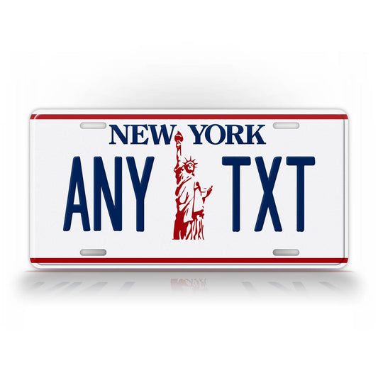 New York Statue of Liberty License Plate