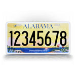 Personalized Alabama Travel Novelty License Plate