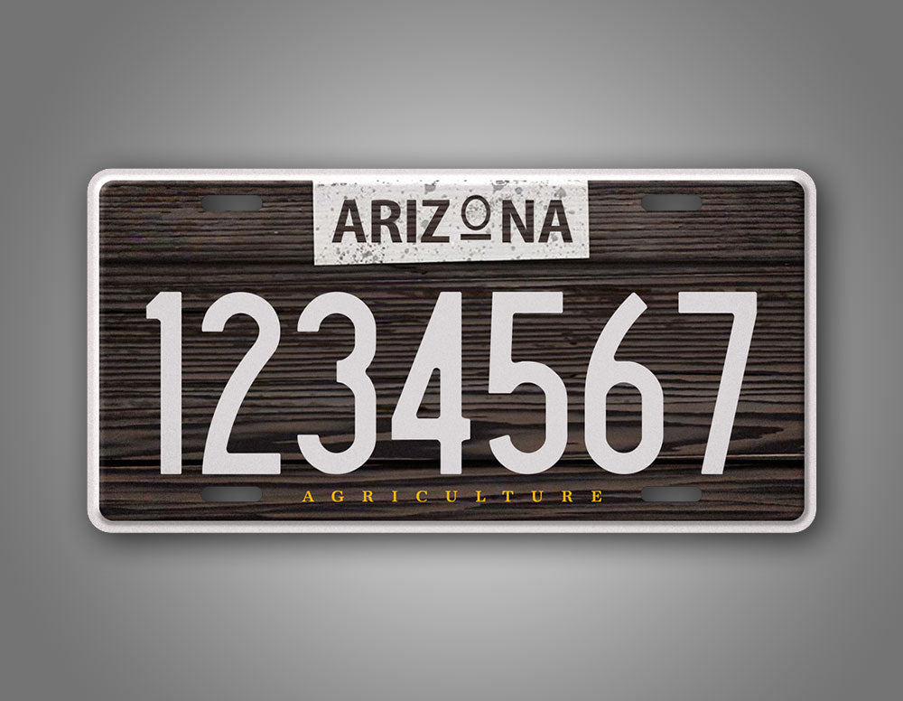 Custom Arizona Agriculture Personalized License Plate