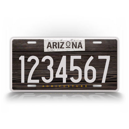 Custom Arizona Agriculture Personalized License Plate