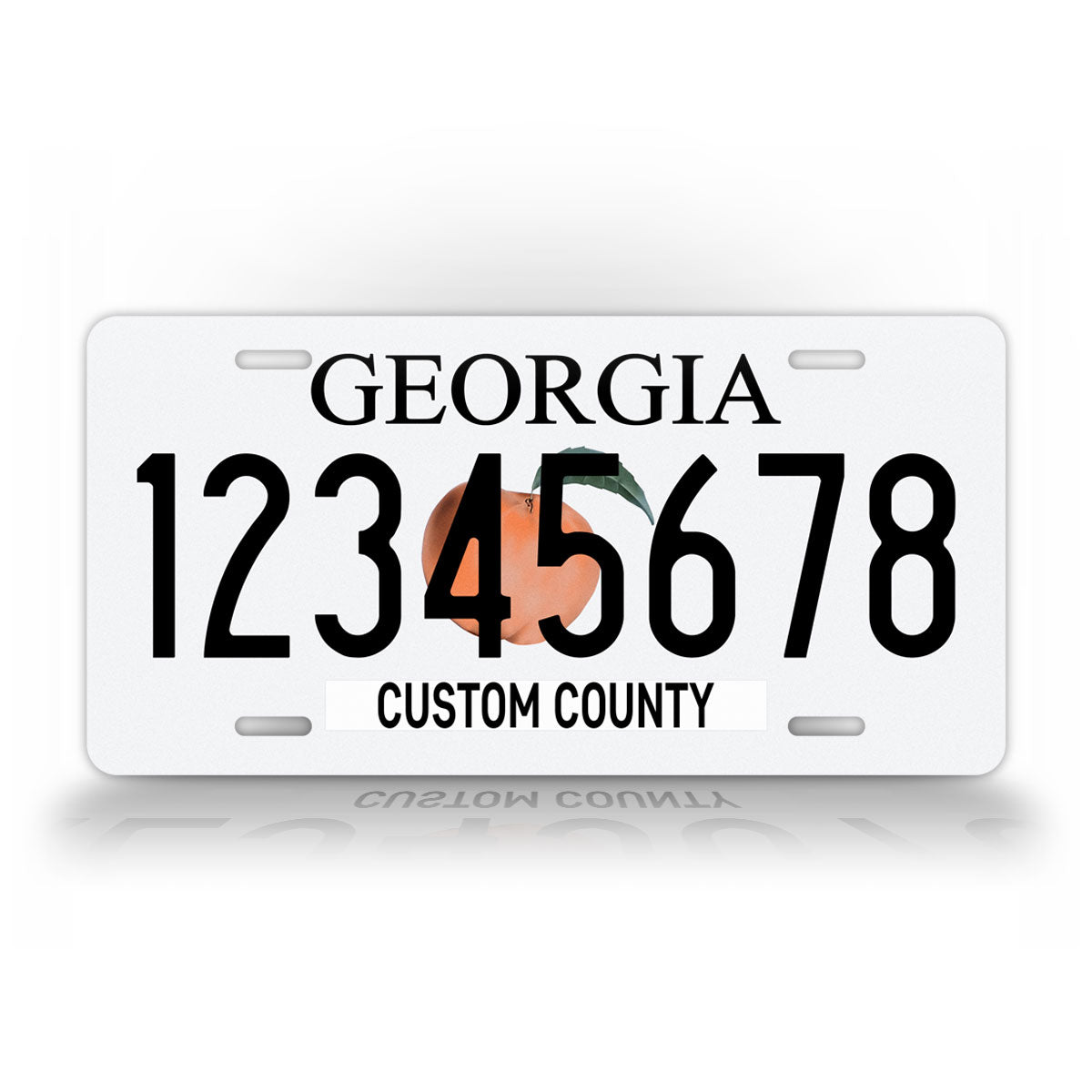 Personalized Georgia State License Plate