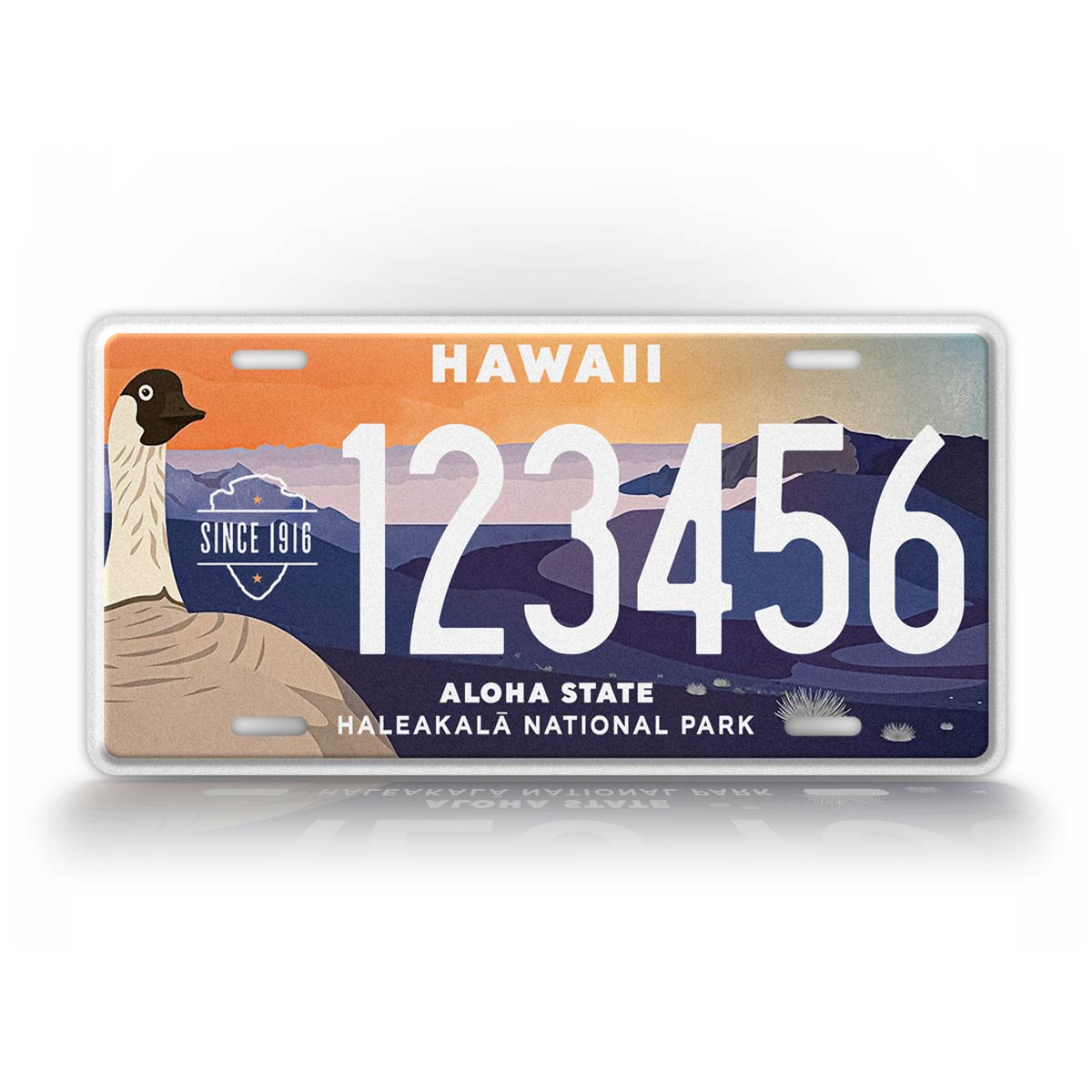 Personalized Hawaii Haleakala National Park Custom License Plate