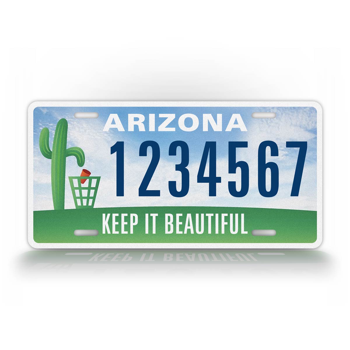 Arizona Keep It Beautiful Custom License Plate