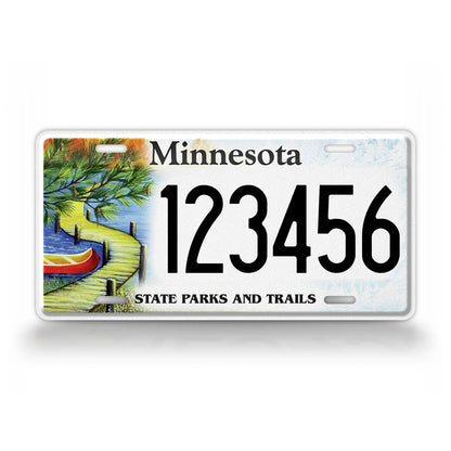 Personalized Minnesota State Parks and Trails Custom License Plate