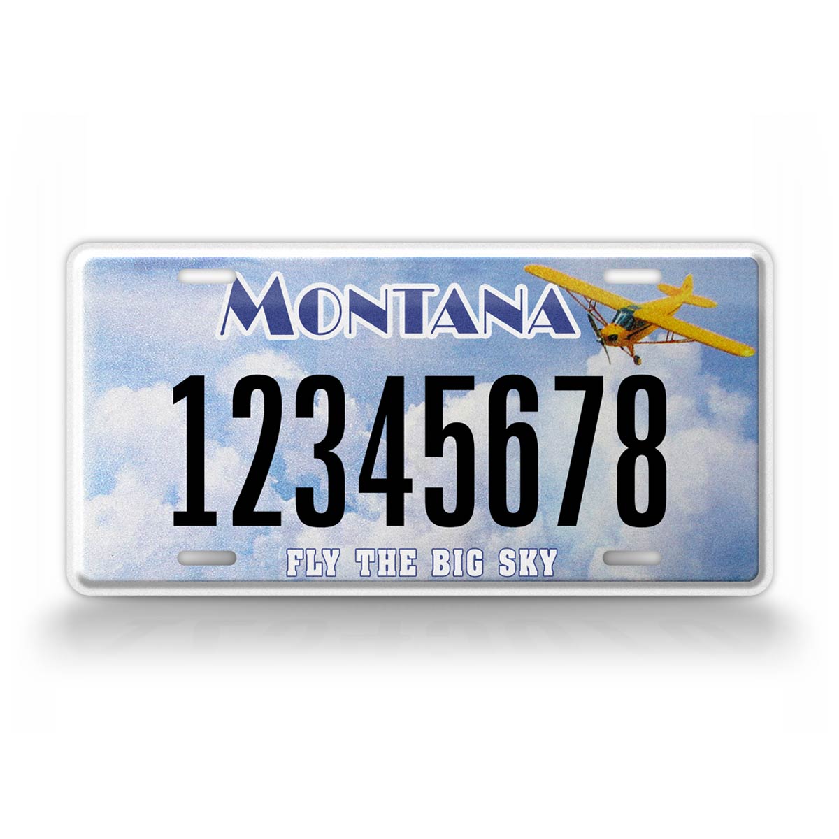 Custom Montana "Fly the Big Sky" State License Plate
