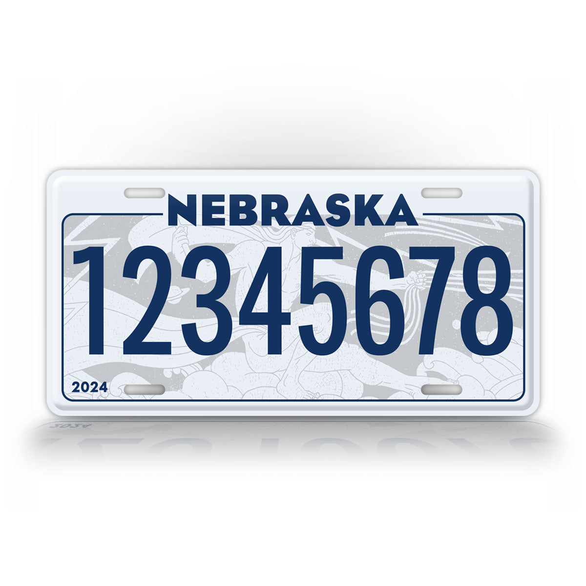 Custom 2023 Nebraska Novelty Personalized License Plate